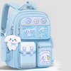 Sanrios Student Large Capacity DIY Backpack Kawaii Hello Kitty Cinnamoroll Kuromi Cartoon Cartoon Child Schoolbag Birthday Gift 1