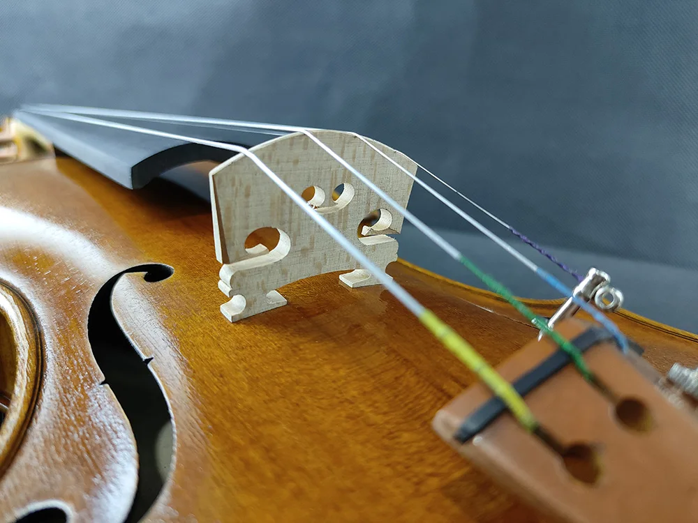 Acoustic Violin SELECTED 50 Years Old Spruce Copy of a 19th Century French Violin 4/4 Size #3233 Amati Model Handmade Oil Varnish