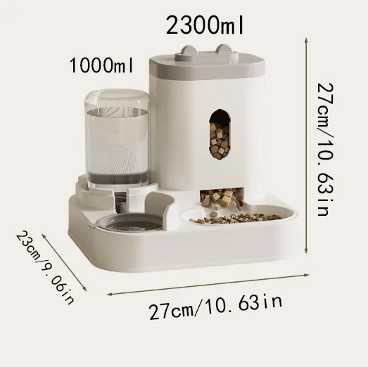 Automatic Pet Feeder & Water Dispenser for Cats Dogs - Smart Food Feeding Station, Automatic Waterer, Pet Supplies 6