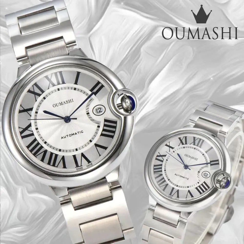 

2023 New 42mm Blue Balloon Series Watch Male/Female 316L Stainless Steel Case With Sapphire Glass Suitable For Miyota8215 ST6 Mo