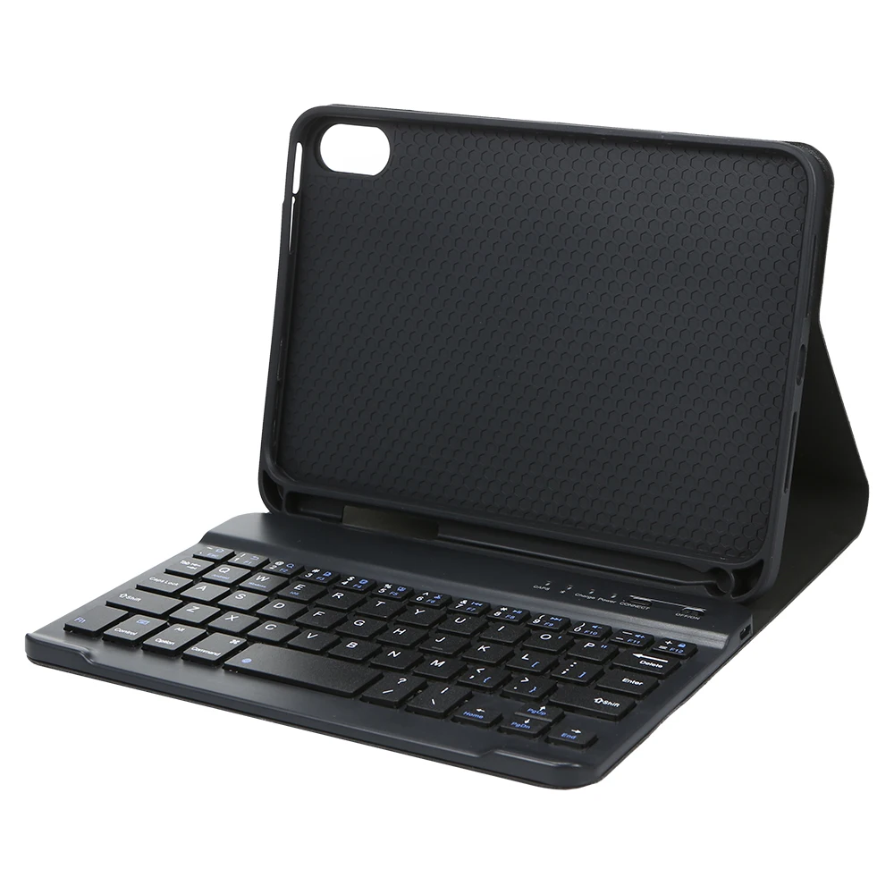 Detachable BT Keyboard Protective Case Slim and Portable Stable Support with Pen Slot Compatible with iPad mini6 samsung tablet stand Tablet Accessories