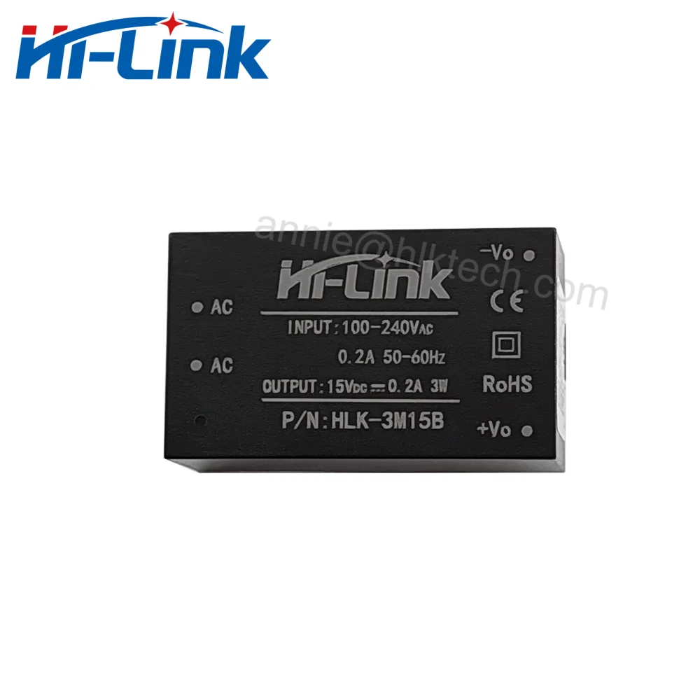 Hilink New PM01 220V to 3.3V 5V 9V 12V 15V 24V 3W Series AC DC Isolated Power Supply Module Step Down Power Converter HLK-3M05B power supply,switching power supply