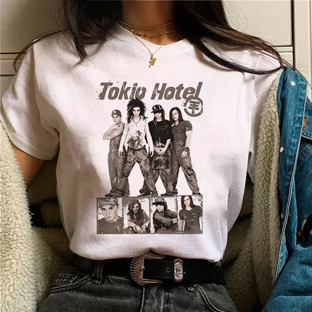 Tokio Rock Band T-Shirt - Baumwolle Unisex Mit Hotel The Tour 2025 Print