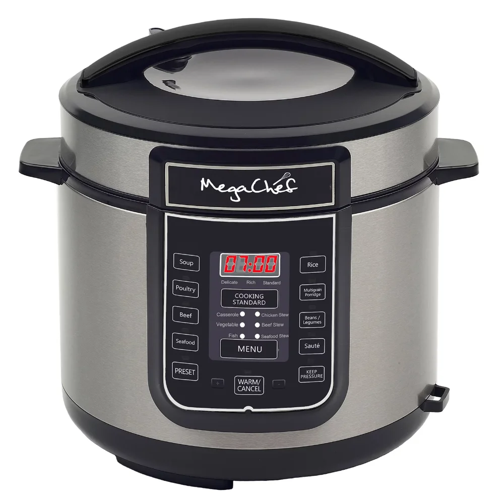

Pressure Cooker with 14 Pre-set Multi Function Features pressure cooker