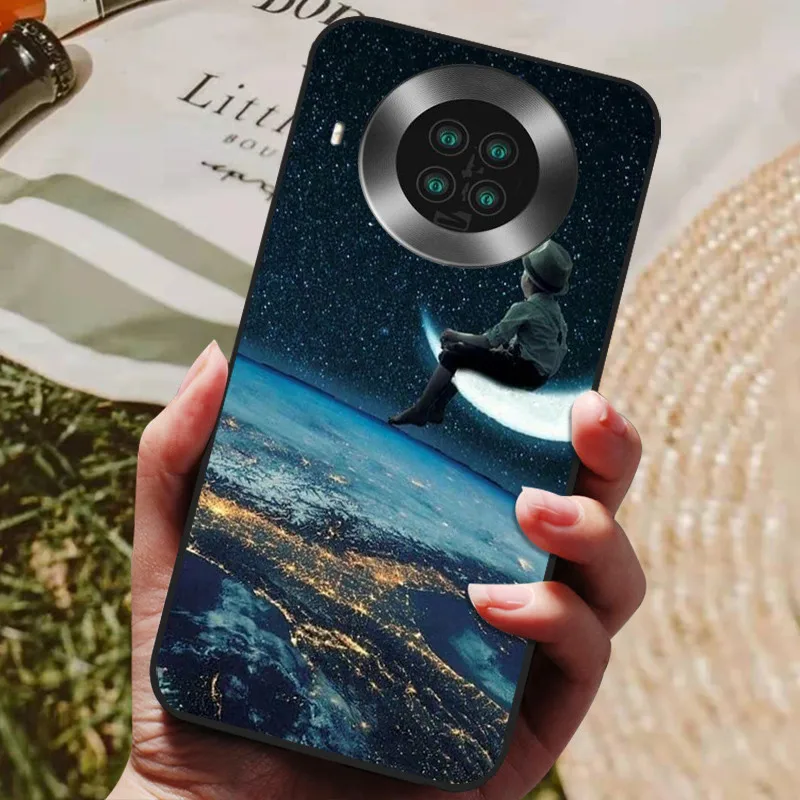 Silicone Soft Cute Fashion Black Bumper Protective Phone Case
