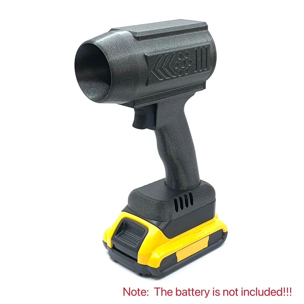 핸드헬드 덕트 터보 선풍기, 50mm 터보 제트 선풍기 XL 브러시리스 추력 세차건, Dewalt, Makita, Milwaukee 18 V, 20V 배터리용 