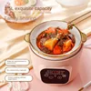 220V Automatic Electric Slow Stewer Ceramic Automatic Multi Cooker 1500ML Intelligent Stewing Cooking Machine 5