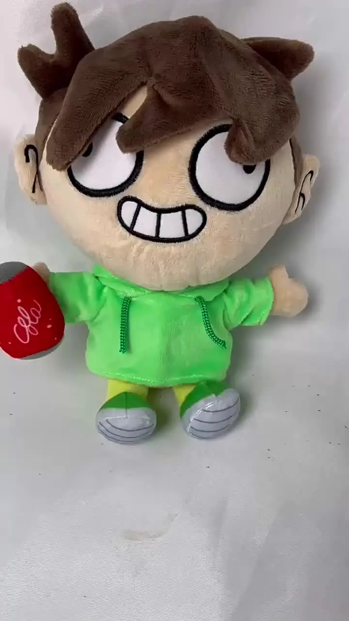 Eddsworld    Edd ぬいぐるみ　着せ替え　15cm Edsworld-子供向けの4つのぬいぐるみセット,アニメキャラクター