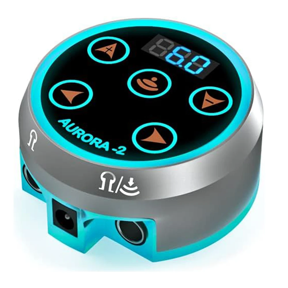 Professional Tattoo Power Supply Touchscreen Digital Display & Color LED Tattoo Equipment