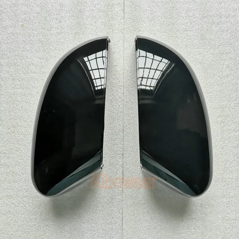 Side Wing Mirror Cap Covers for Ford Focus II III MK3 MK2 2009 2010 2011 2012 2013 2014 2015 2016 2017 (Glossy Black) Replace_voghion.com