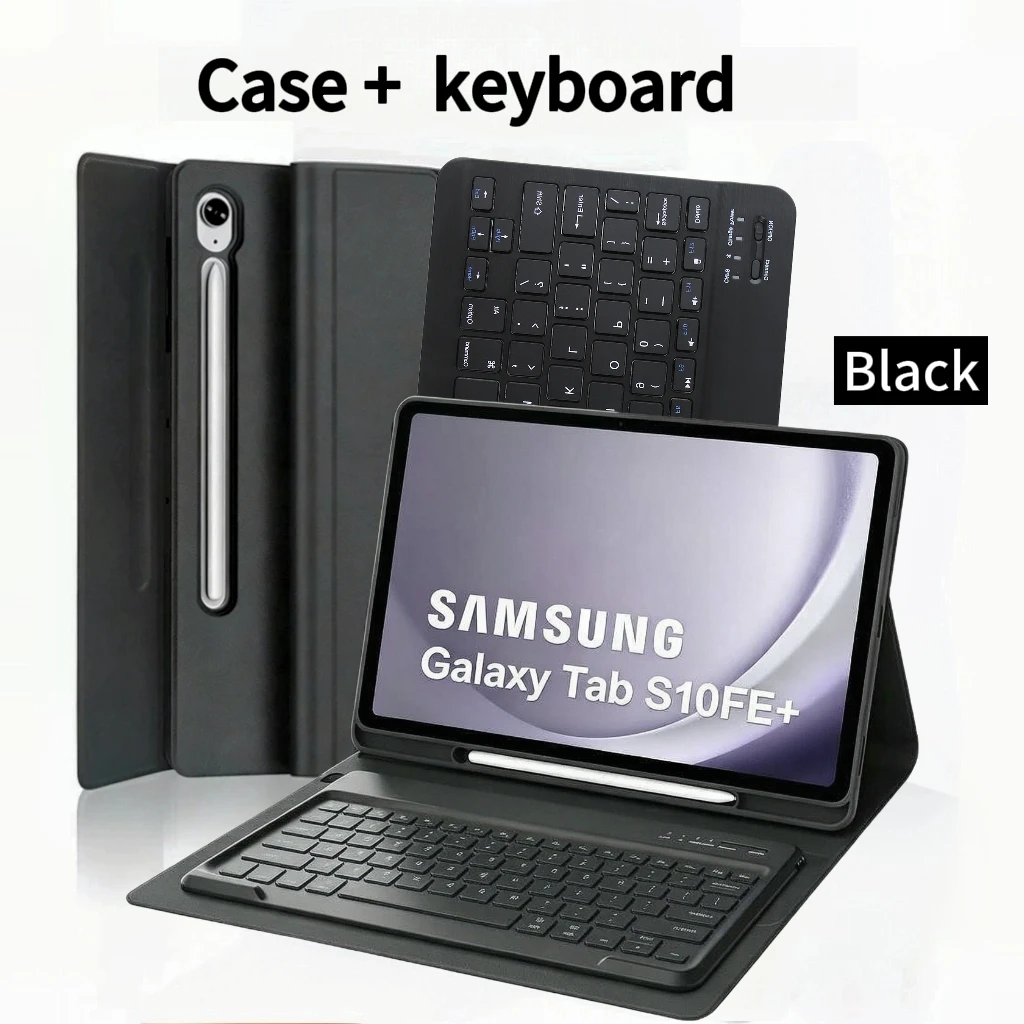 Premium Tablet Case with Detachable Keyboard and Pen Holder