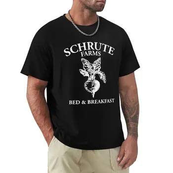 Schrute Farms 남성용 티셔츠, 빈티지 의류, 빈 빠른 건조 셔츠