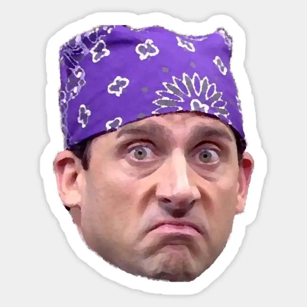 

Prison Mike Sticker for Laptop Decor Bedroom Car Cute Cartoon Art Fashionable Public Suitcase