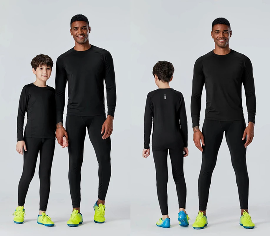 Thermal underwear set Men Ski Underwear Sets Quick Dry Compression Tracksuit Tops and Pants