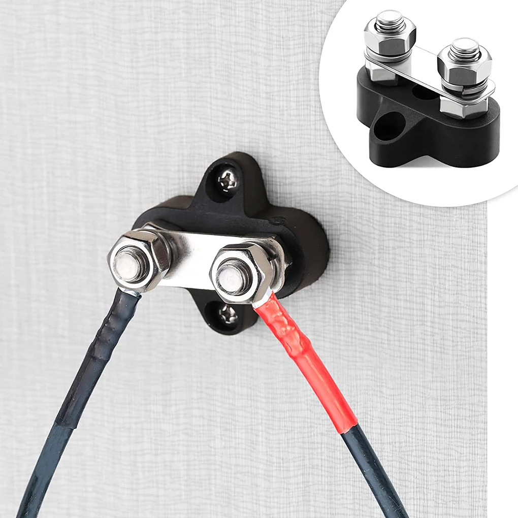 cctv poe ip network camera video power cable 60cm rj45 female connector for pcb module with terminals 1 Pair Boat M8 Terminal Replacing Dual Stud Terminals with Mounting Screws