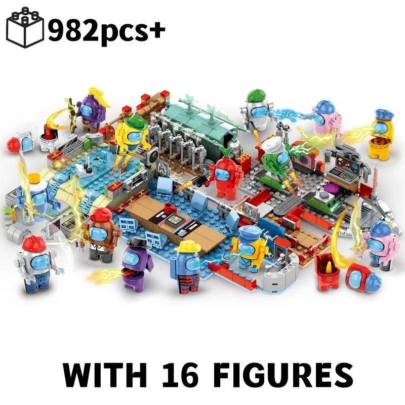 Ghost Space Werewolf Killing Building Blocks Sets Dinting Game - Main Image