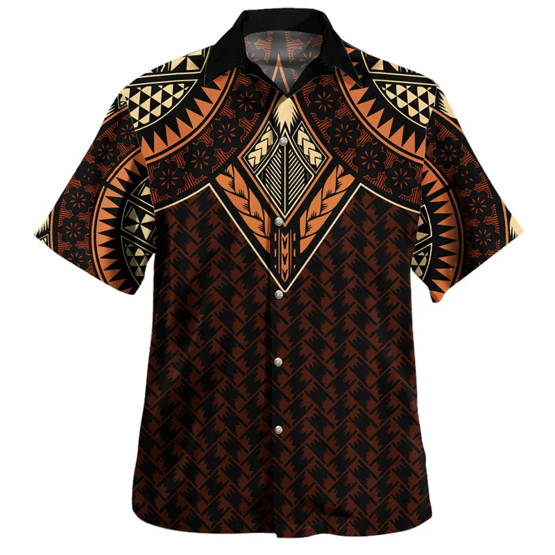 New Summer 3D American Samoa National Flag Printing Shirts For Men Samoa Coat Of Arm Graphic Short Sleeves Harajuku Clothing Top 5