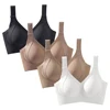 Women Daily Wear High Support Full Cup No Trace Solid Color Underwire Bra Large Busts Minimizes Size Enhances Comfort Bras 1