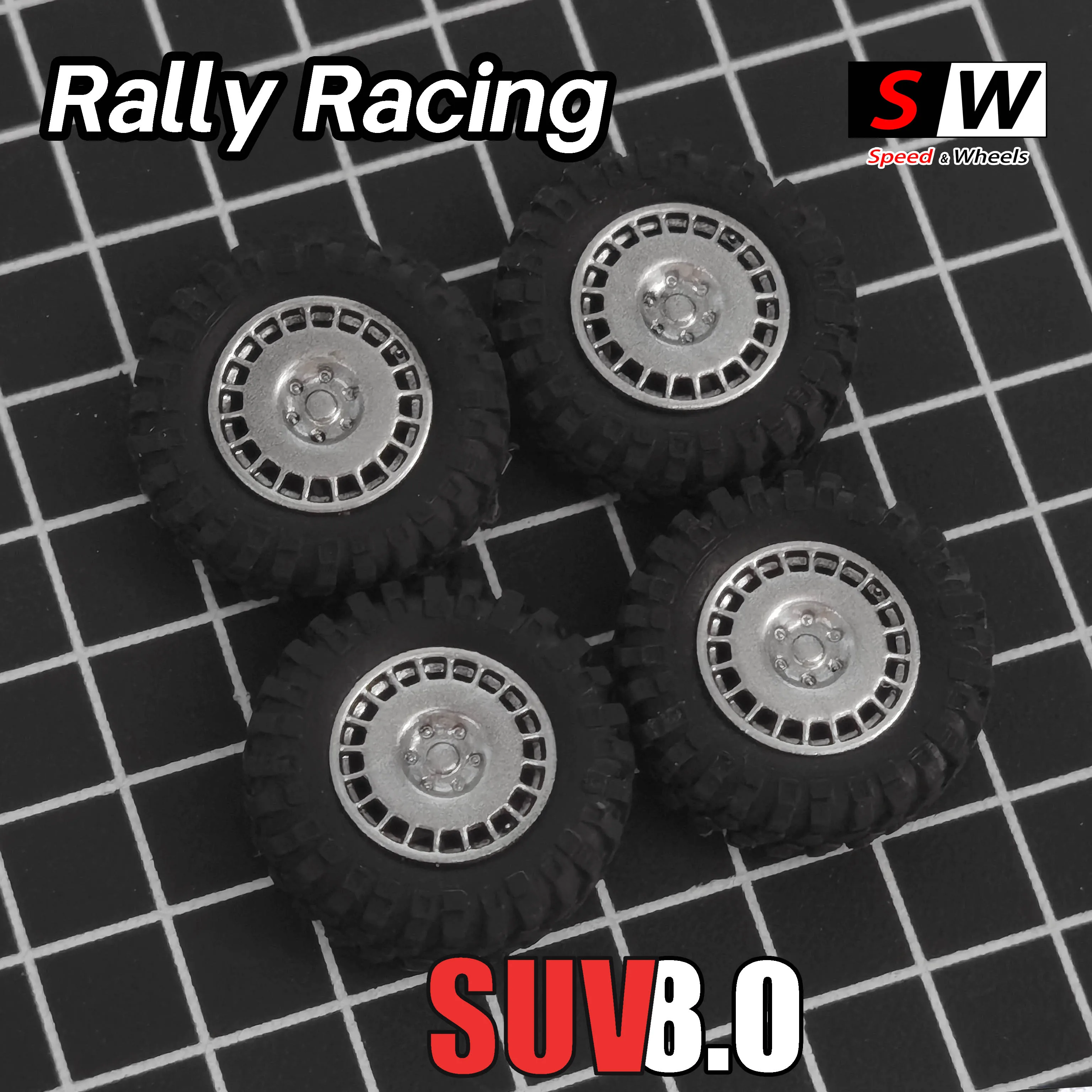 レトロスタイルのオフロードタイヤ1/64mm/12.5mm,13.5mm/8mm