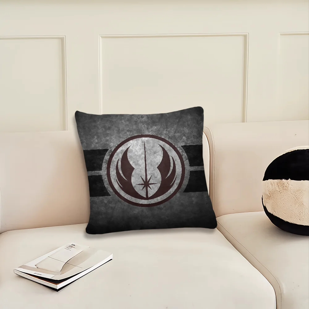 Film S-Star W-Wars Logo Kissenbezug Kissenhülle Dekoration Zimmer Zuhause Sofa Wohnzimmer Büro Auto Nordische Schlichtheit – Detail 9