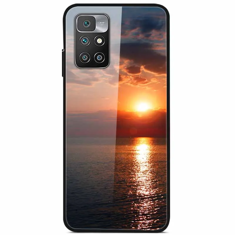 Space Starry Tempered Glass Phone Case - Durable Protective Cover