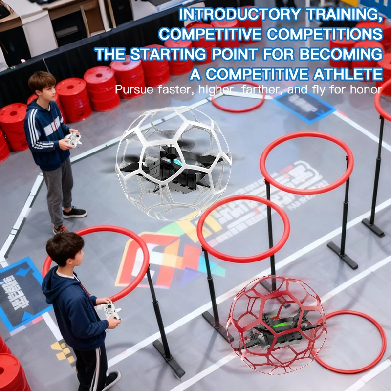 SG600 MAX 2.4G RC Racing Football Drone 3D Protezione completa Pressione Altitudine Brushless Telecomando Quadcopter per bambini adulti - immagine 3