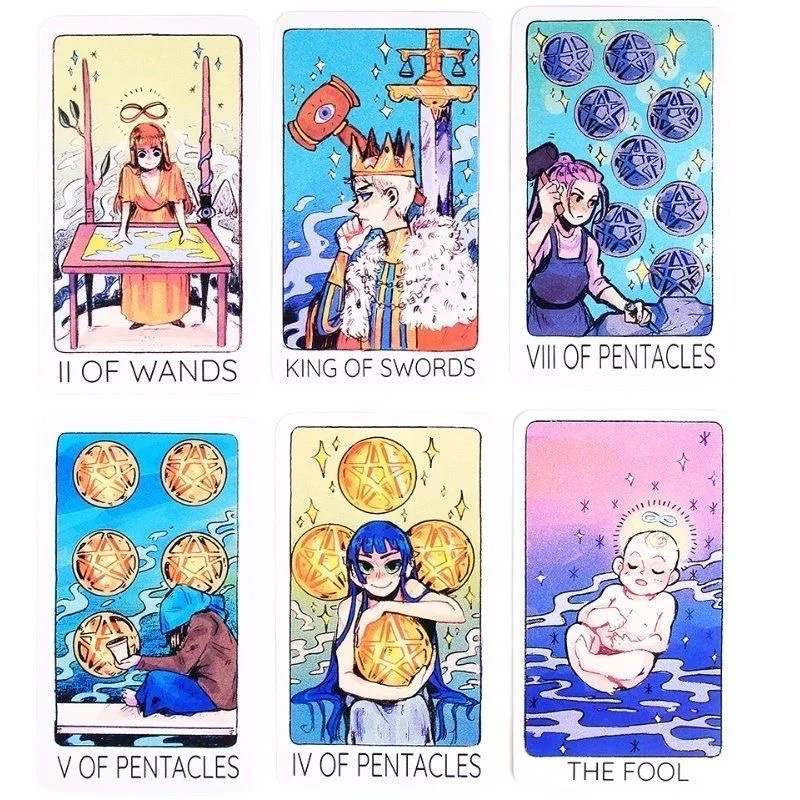 Britts Third Eye Tarot Full English Version 78-Card Deck Oracle Friends Party Board Game Divination Fate 03KA 3