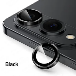Premium Edge Case with HD Camera Protector and 3D Glass Lens Accessories - S25 Edge (Black 01)