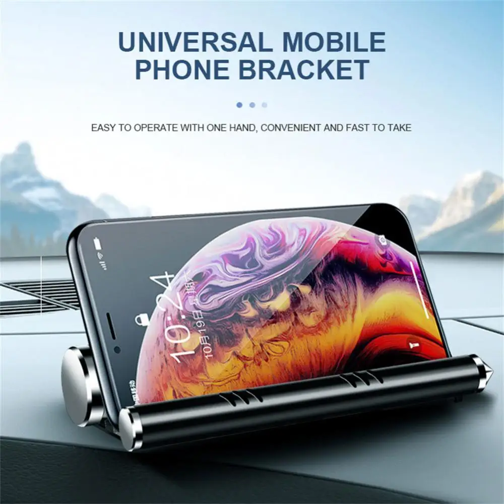 

Car Mobile Phone Number Plate Car Aromatherapy Safety Hammer Multifunctional Temporary Stop Sign Car-styling Auto Accessories