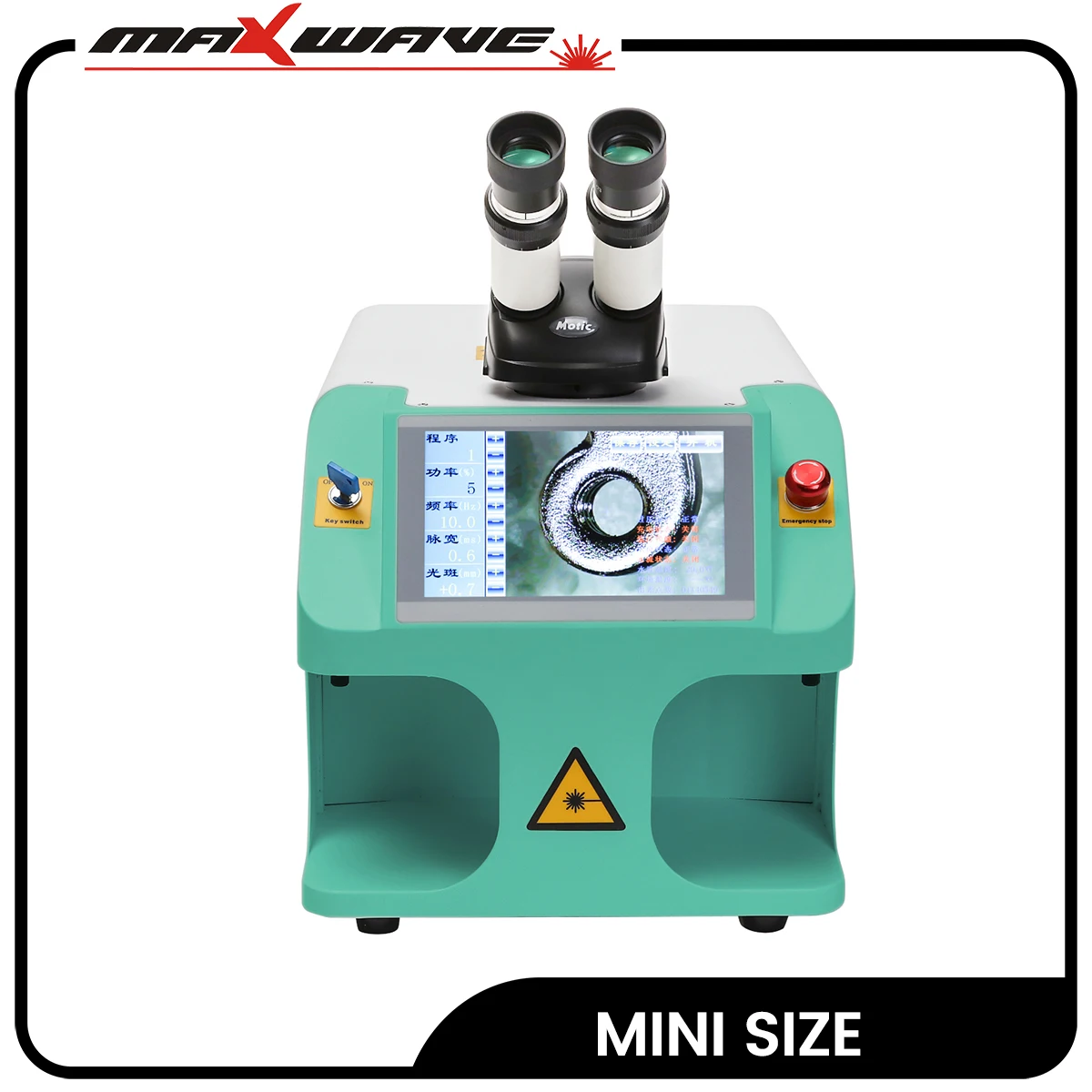 

60W YAG Mini Gold Laser Welder Portable Jewellery Micro Spot Laser Beam Welding Machine for Metal Silver Gold Watch Glasses