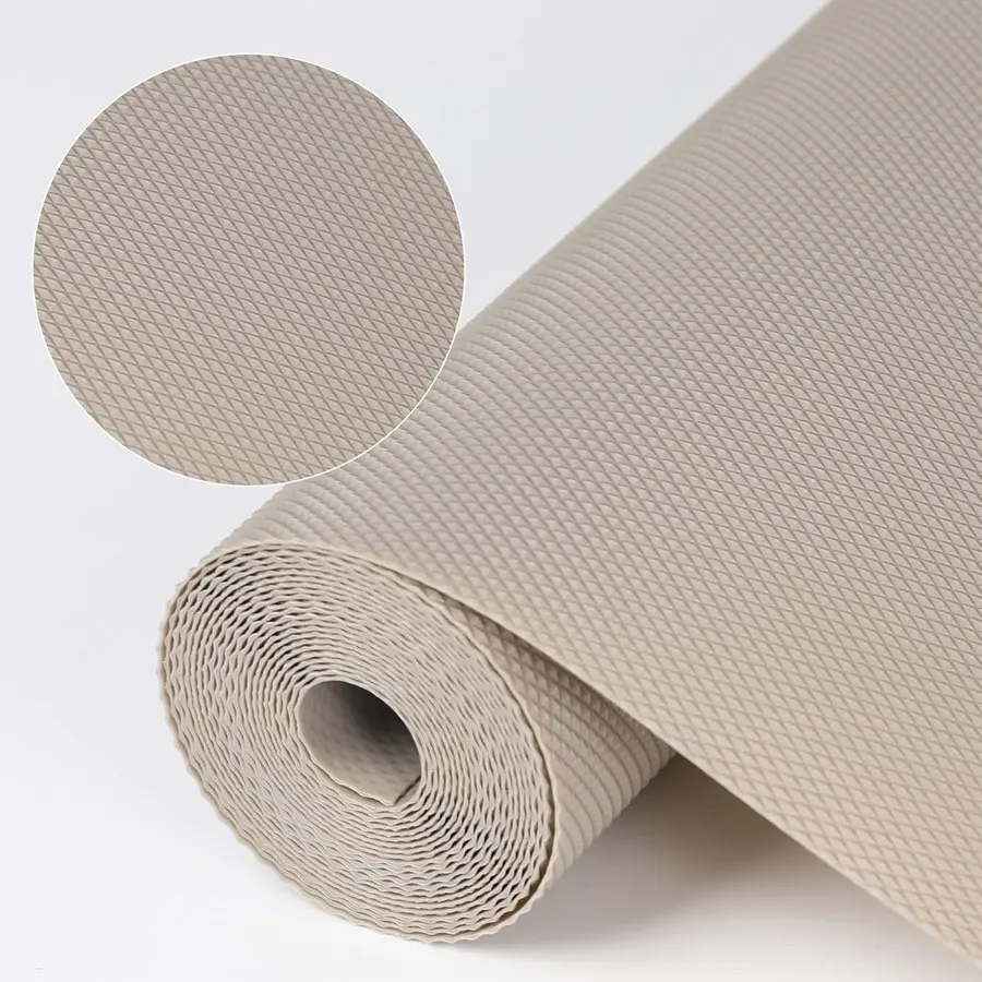 Shelf Liners Non-Slip EVA Drawer Liner Non-Adhesive Waterproof Refrigerator Mats Cupboard Protector Kitchen Cabinets