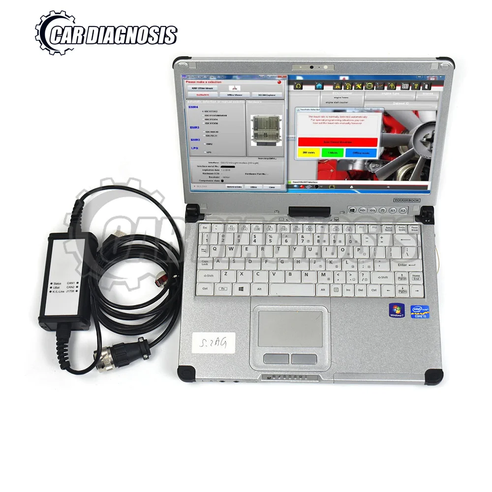 

Thoughbook CF C2 Laptop for Deutz SerDia 2010 DEUTZ DECOM KIT diesel engine communicator for deutz decom diagnostic scanner tool
