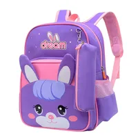 Baby Children School Bags For Kids Knapsack Cartoon Animal Baby Backpacks Kindergarten Schoolbag Girls Double Shoulders Bag 1