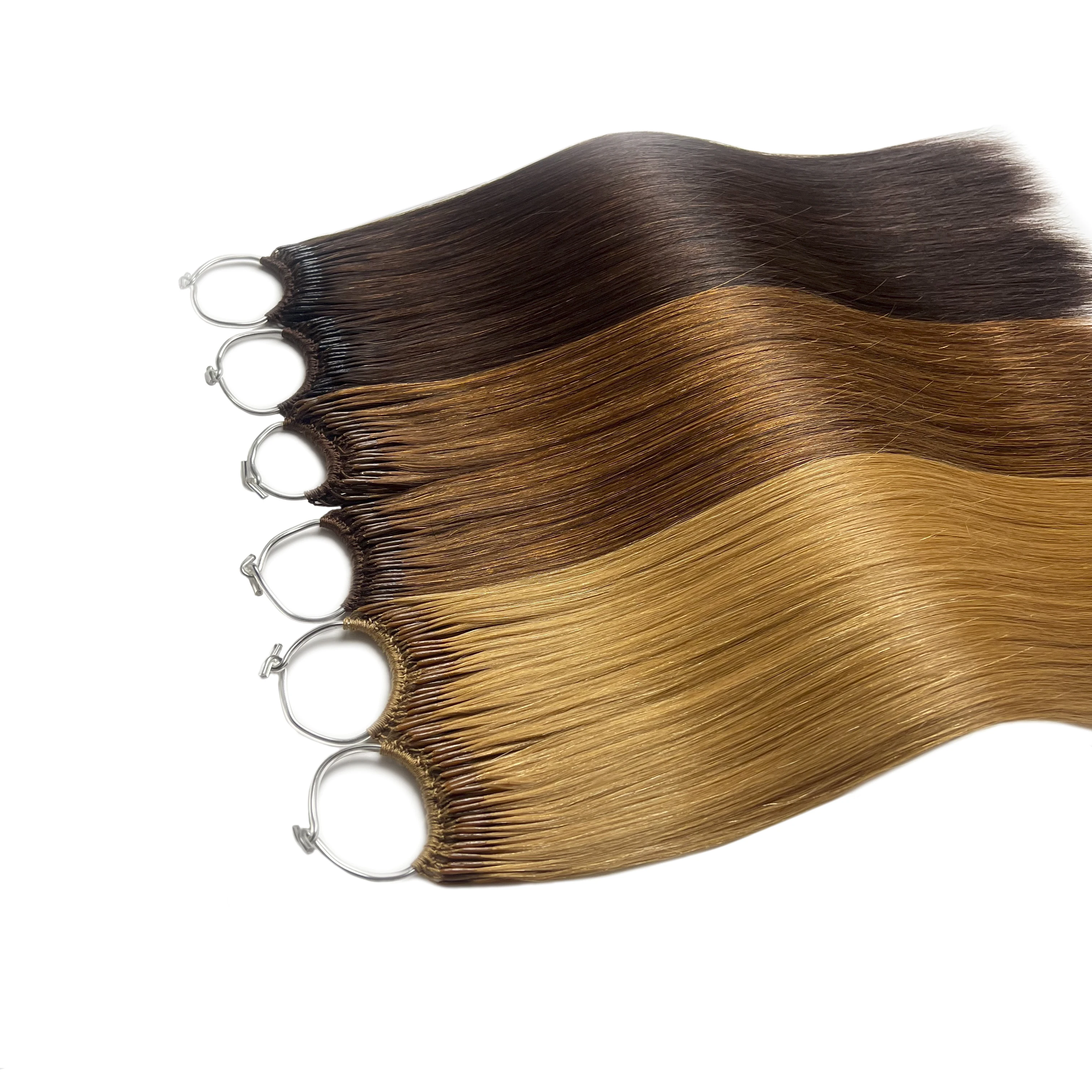 Straight Korea Popular Cotton String Twins Tip Hair Extensions Remy ...