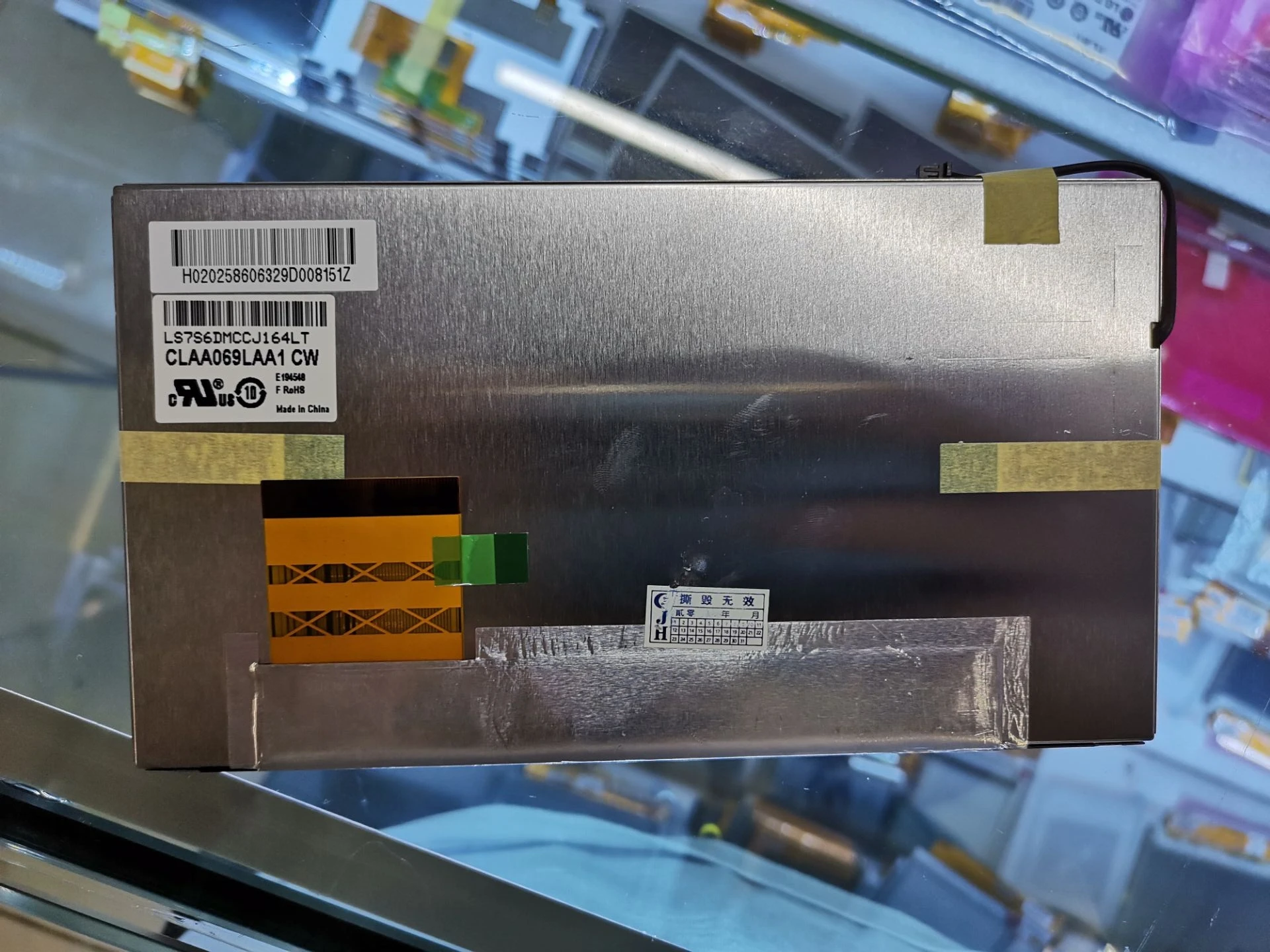 Original 6.9 Polegada Tela Lcd Claa069laa1 cw Claa069lb06 cw Novo