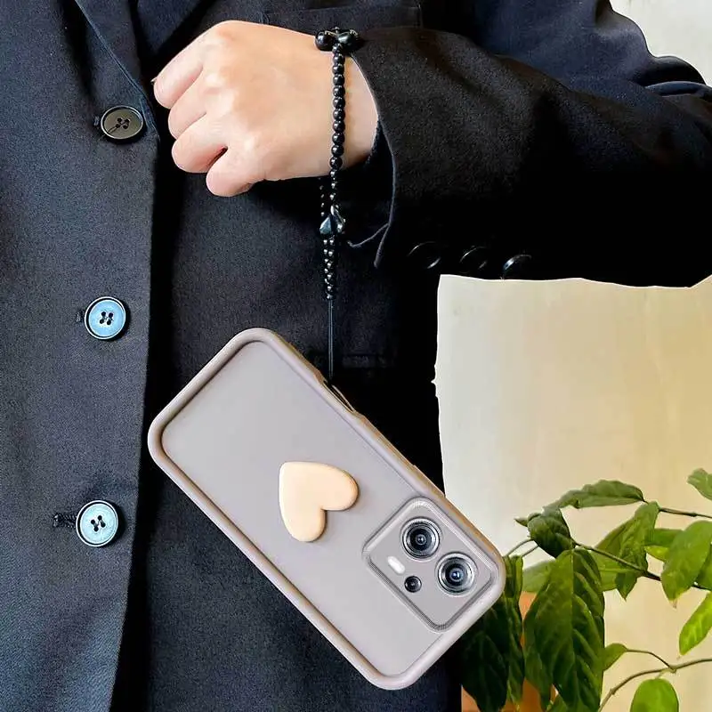 3-Piece Set: Phone Case, Black Lanyard, and Stand