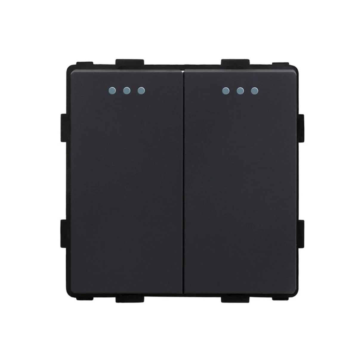 S6d60da8de9e84dd4a7ef2c91c094f225E Bingoelec DIY TV Satellite USB Button Switch EU UK Standard Sockets Crystal Glass Frame Panel Free combination Home Improvement