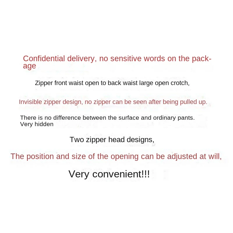 Elastic Tight Temptation Legging Full Zipper Open Crotch Sex Pants Female Sex Pants Couple Sex Pant Invisible Yoga Leggins Women