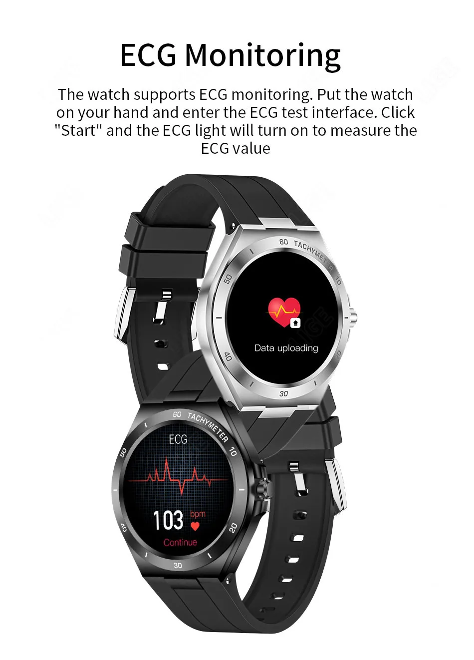 2022 LIGE 1.28-inch Smart Watch Men Heart rate ECG Monitor Sport IP67 Waterproof Watches Real-time Weather men women Smartwatch
