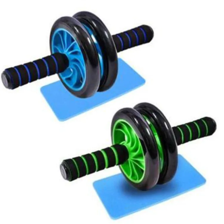 The New Two-wheeled Mute Abdomen Wheel, Thin Waist And Abdomen, Home Abdomen For Good Shape, Wheel
