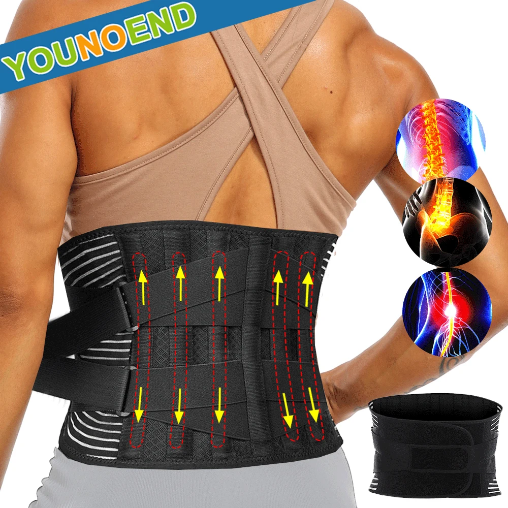 Orthopedic Waist Belt Corset Back Support Brace  Men Waist Support Belt Back  Brace - Waist Support - Aliexpress