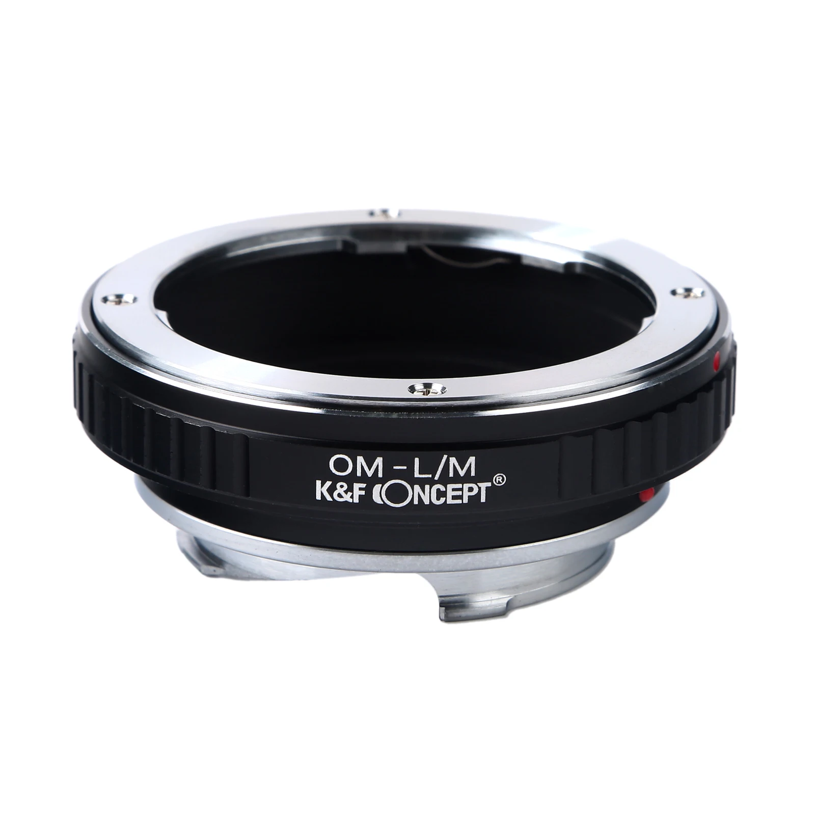K & F Concept Om-L/M Per Olympus Om Mount Lens To Leica M Mount Camera M-P M240 M10,M-P Typ240,Ricoh Gxr A12 Lens Adapter Ring
