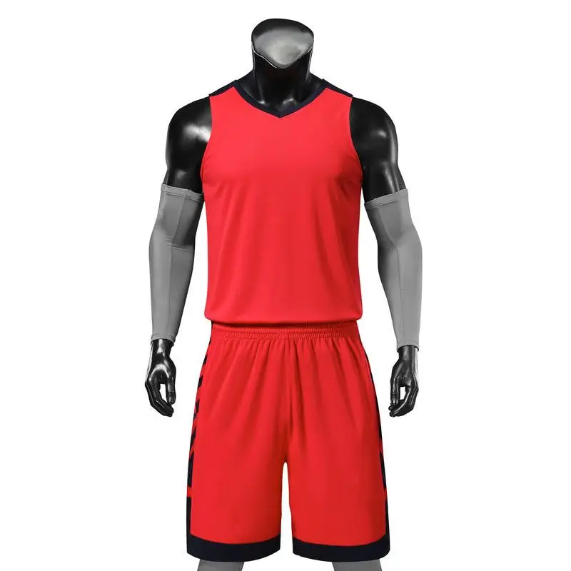 

Customizable Breathable Basketball Suit for Men - Quick-drying Athletic Apparel