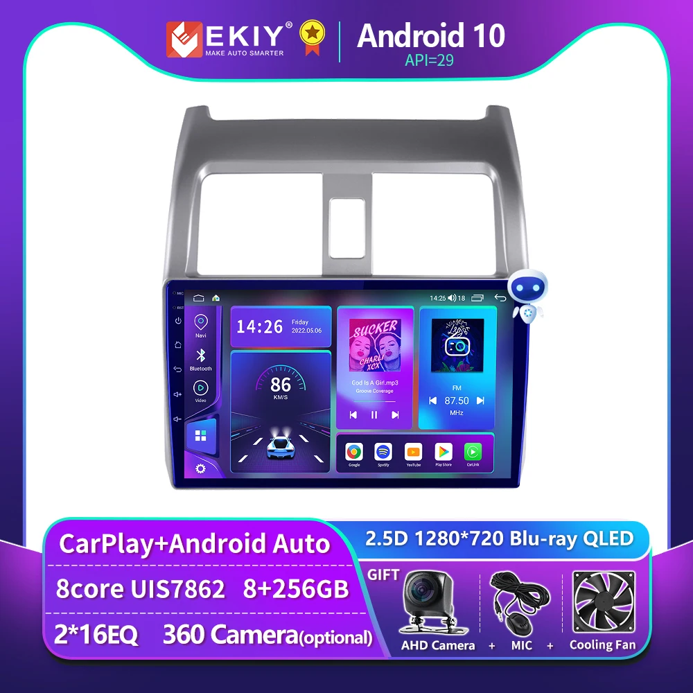 

EKIY T900 Car Radio For HONDA AIRWAVE 2005-2010 Multimedia Player Navigation GPS Android Auto Carplay Tape Recorder No 2 Din DVD