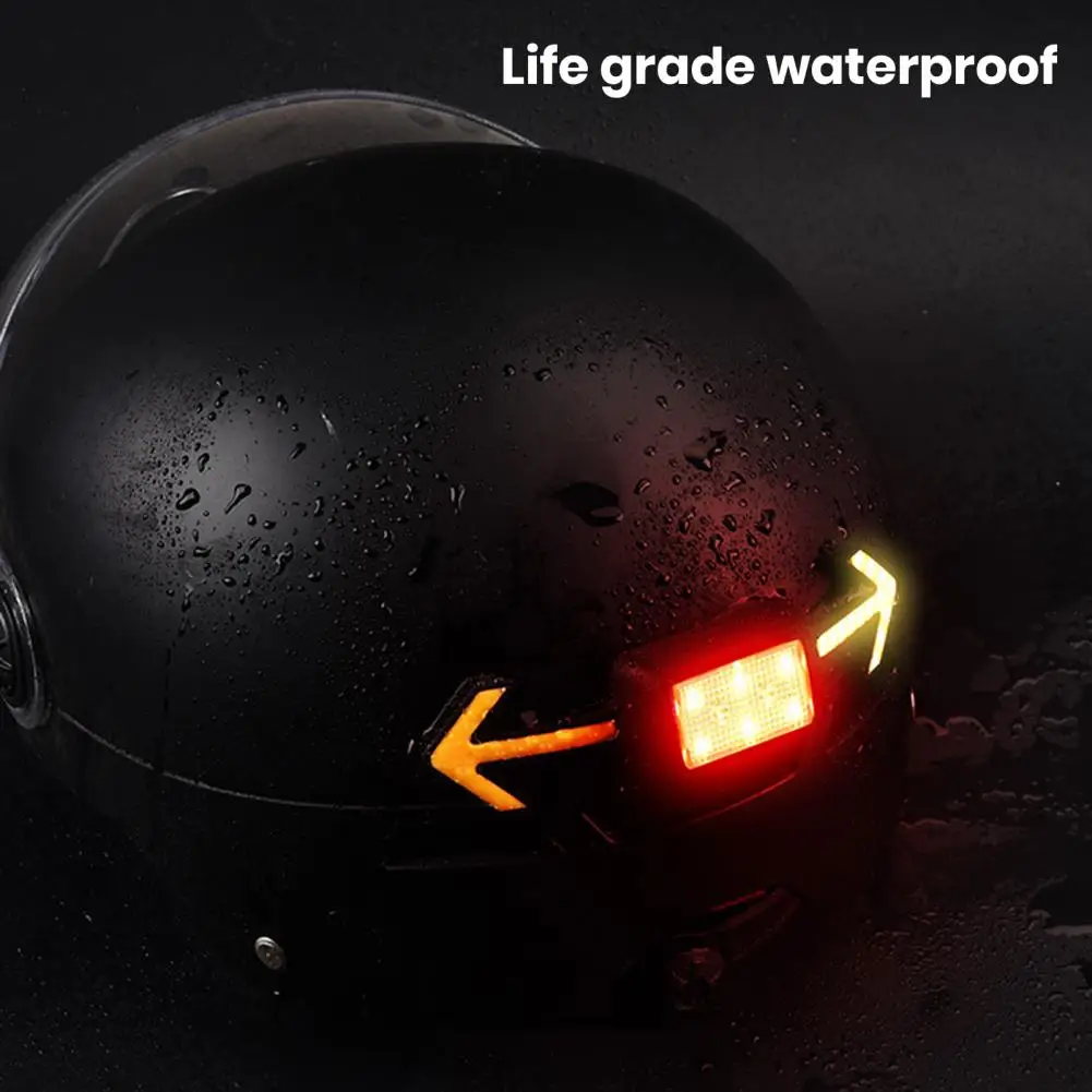 

Шлем для ночной езды, беспроводные сигналы поворота для велосипеда, задний фонарь для езды на велосипеде, Водонепроницаемый стробоскоп