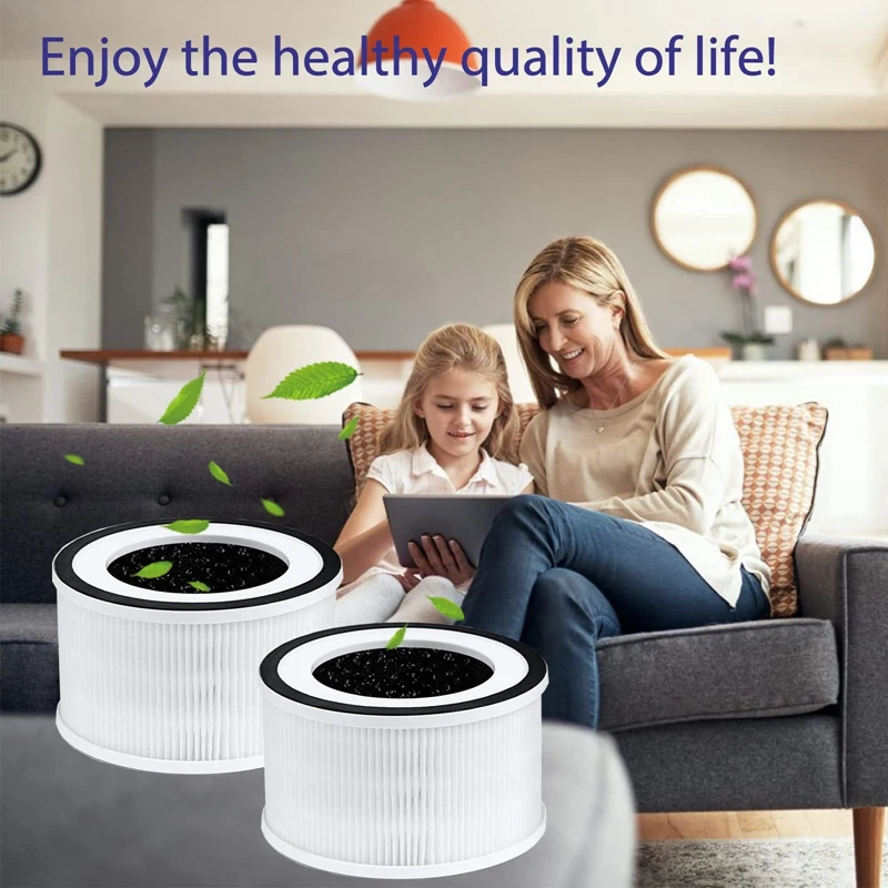 Afloia Original HEPA Filter Replacement for FILLO Halo Air Purifiers 