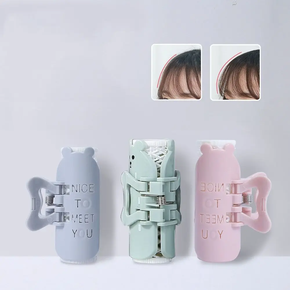 

2Pcs Cute Hair Root Fluffy Clip Styling Tools Long Lasting Plastic Bouffant Barrettes Portable Cartoon Hair Curlers Women