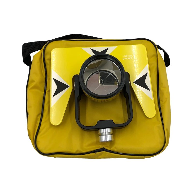 Prisma Singolo Giallo Di Alta Qualità Per Nikon South Trimble -N Per Somk-Ia Total Station Prismi Topping Ak18 Con Borsa Morbida