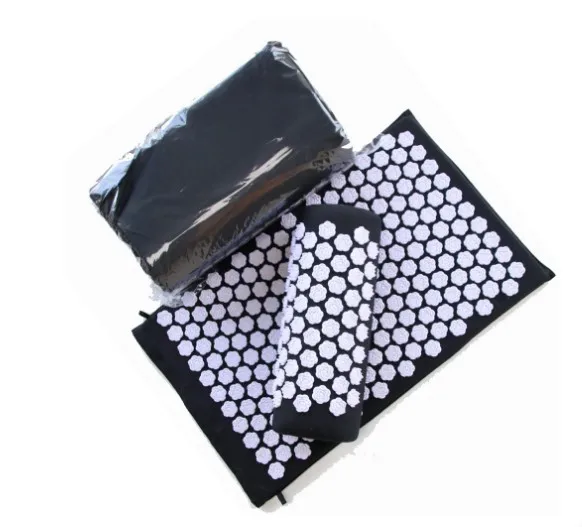 Lotus Massage Yoga Mat Prickly Acupressure Mat for Body Stress Relief Applicator Kuznetsov Sensi Foot Massage