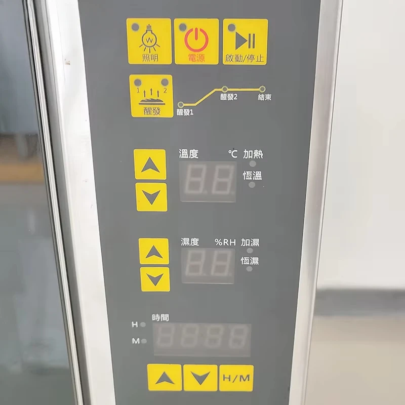 Electric Perspective Fermenting Room with Spray Stainless Steel Convection Oven for Baking Bread